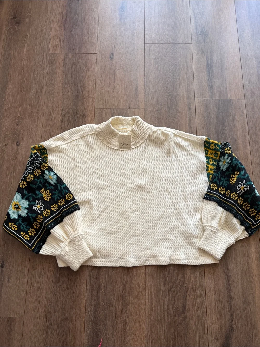 Free People That’s Awesome Cuffed Top